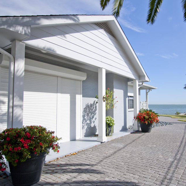 Beach House Application of Rollac Rolling Shutters for Architects