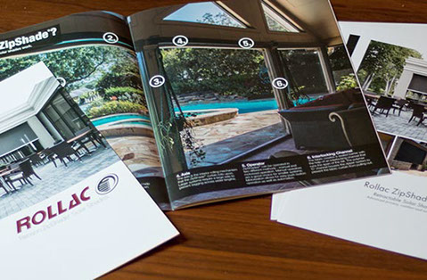 Brochures and Finished Product Photography of Rollac shutters