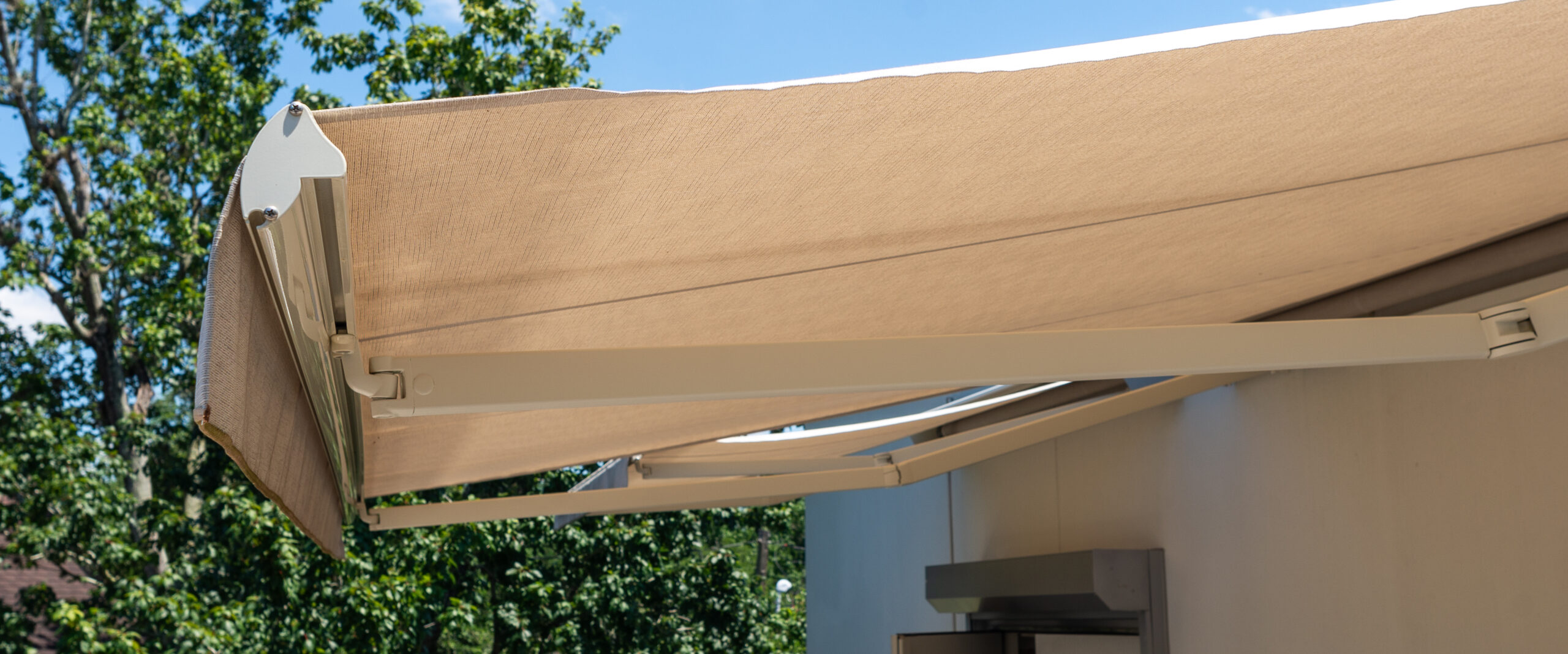 Retractable Awning at Open Position