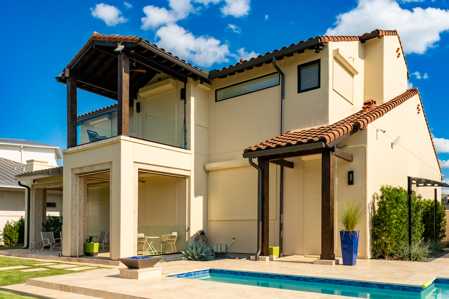 home with rollac rolling hurricane proof shutters